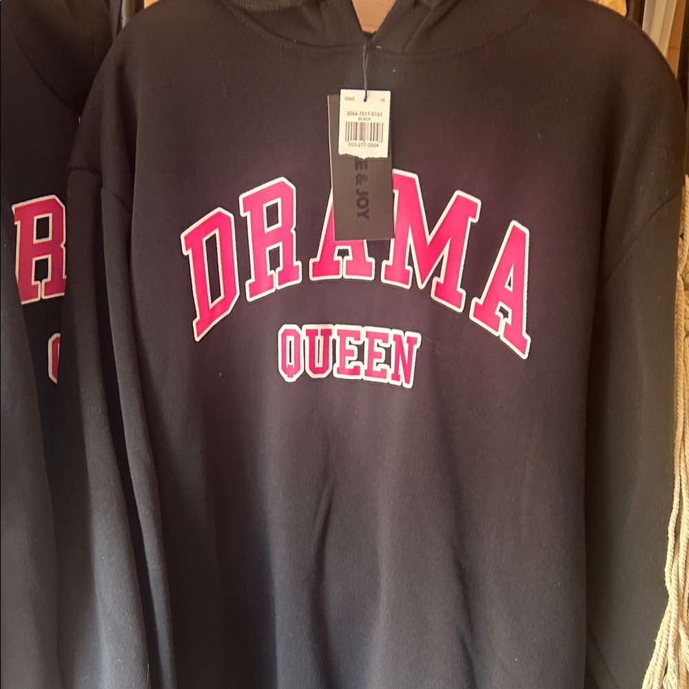 Black Drama Queen Hoodie
